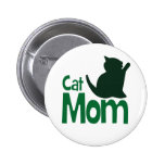 Cat Mom Buttons