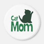 Cat Mom Refrigerator Magnets