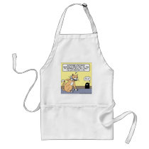 Cat & Mouse Dinnerware Funny Cartoon Gifts & Tees Apron