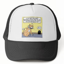 Cat & Mouse Dinnerware Funny Cartoon Gifts & Tees Trucker Hat