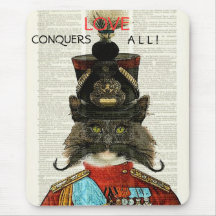 CAT MOUSEPAD - VINTAGE DESIGN