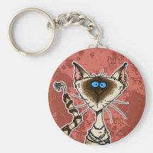 cat mummy keychains