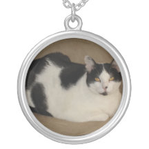 Cat On A Couch Necklace