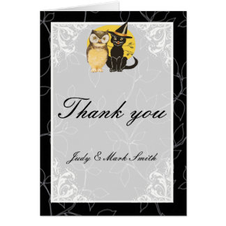 Halloween Thank You Cards