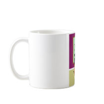 Cat Painting Roses Coffee Mug