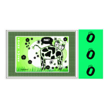 CAT PHOTO CARD cow