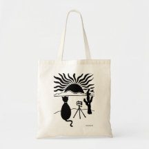 Cat Photographer Southwest Canvas Bags