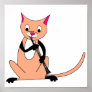 Cat Playing the Clarinet