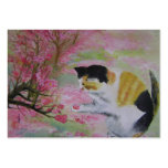 cat poet business card