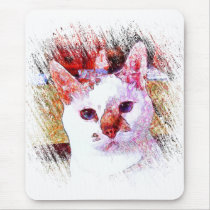 CAT PORTRAIT ANGEL USE PADS
