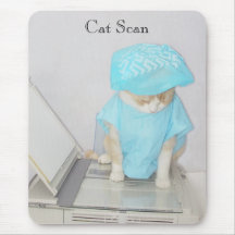 Cat Scan Mouse Pads
