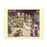 Cat School by Louis Wain Postcard