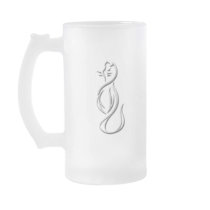 CAT SILHOUETTE COFFEE MUGS