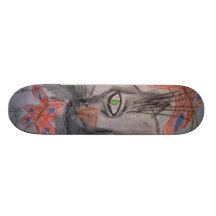 Cat skate skate deck