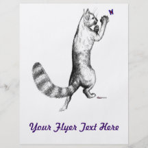 Cat Springing Flyers