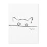 Cat Stare Postcard