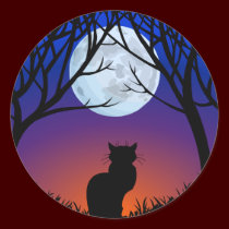 Cat Stickers Fun Halloween Cat Stickers stickers