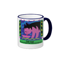 Cat-sup Cup Coffee Mugs
