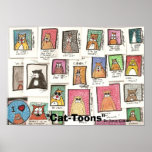 Cat-Toons Print