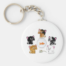 Cat Treats Key Chains