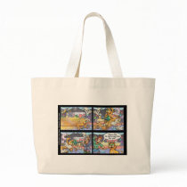 Cat W/ Caffeine Funny Gifts Tees & Collectibles Canvas Bag