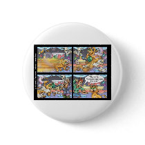Cat W/ Caffeine Funny Gifts Tees & Collectibles Pinback Buttons