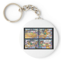 Cat W/ Caffeine Funny Gifts Tees & Collectibles Key Chains