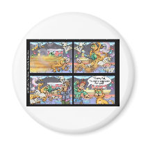 Cat W/ Caffeine Funny Gifts Tees & Collectibles Fridge Magnets