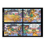Cat W/ Caffeine Funny Gifts Tees & Collectibles Postcard