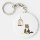 Cat Who Ate the Canary Keychains
