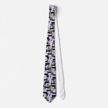 cat winter silhouette. neckwear