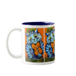 Cat With Violin by Louis Wain Mug