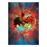 Cataclysmic Bat Logo invitations