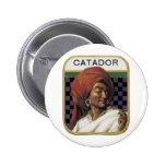 Catador Cigar Advertisement Pins