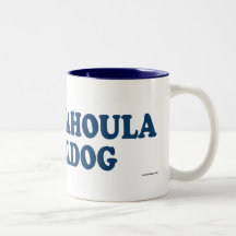Catahoula Bulldog Blue Coffee Mugs