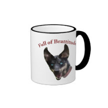 Catahoula Dog Brattitude Mugs