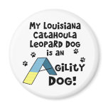 Catahoula Leopard Dog Agility Dog Magnet