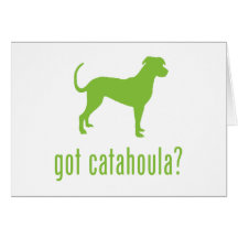 Catahoula Leopard Dog Card