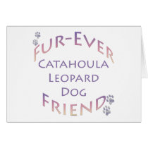 Catahoula Leopard Dog Furever Greeting Cards