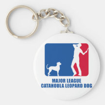 Catahoula Leopard Dog Key Chain