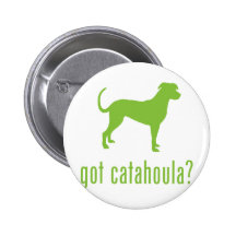 Catahoula Leopard Dog Pinback Button