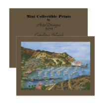 Catalina Island, CA - Mini Collectable Prints Post Cards