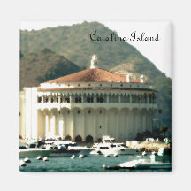 Catalina Island Casino Fridge Magnets