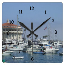 Catalina Island Wall Clock