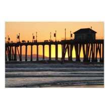 Catalina View '   Surf City Photographic Print
