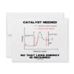 Catalyst Needed So That Less Energy Is Required