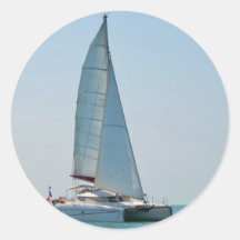 Catamaran Clara Sticker