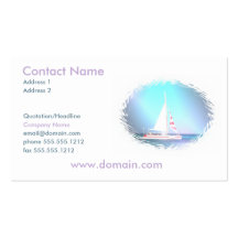Catamaran Sail Business Card
