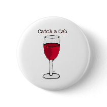 CATCH A CAB...wine print by jill Pins