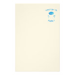 Catch A Flick Frisbee Personalized Stationery